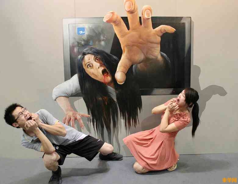 请你看立体3d画展
