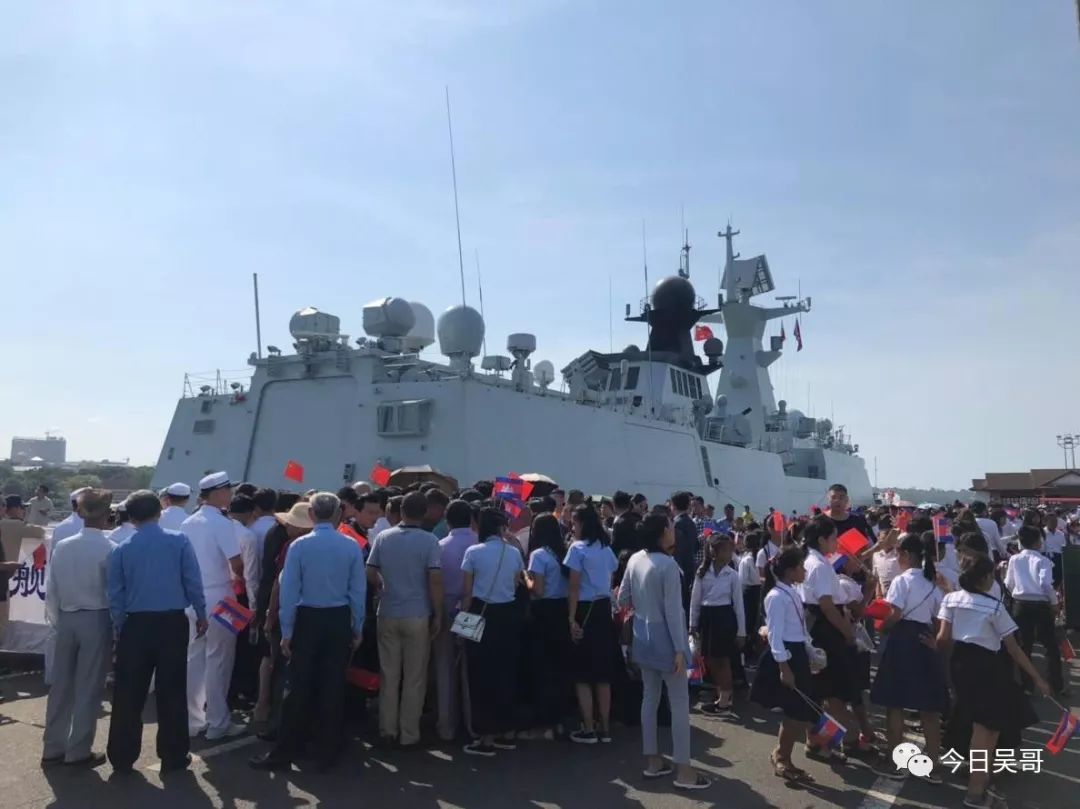 中国军舰访柬 西媒猜测可能建海军基地-1.jpg