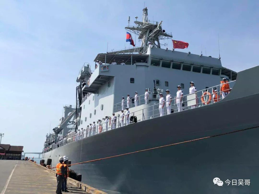 中国军舰访柬 西媒猜测可能建海军基地-3.jpg