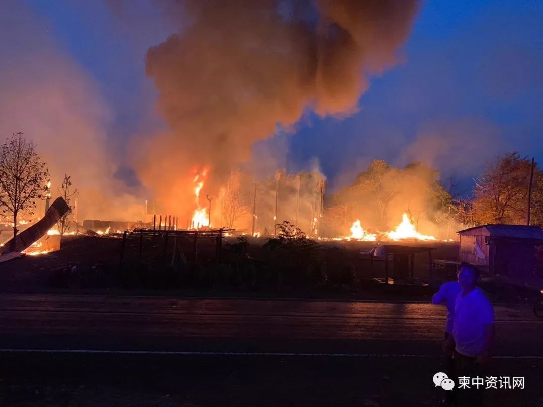 加油站起火连烧3户民宅，姐妹花双双殒命-1.jpg