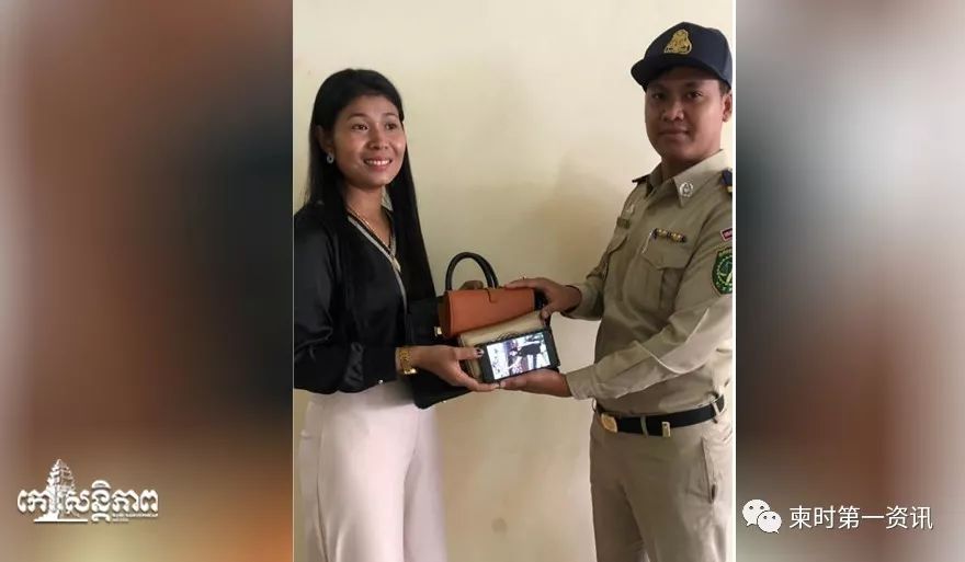 中国男子撬车门，盗走柬籍女子一百万瑞尔被警方逮捕-3.jpg