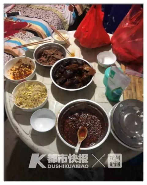 一桌好菜是偷来的！男子偷400元荤菜，被抓时正吃红烧肉-6.jpg