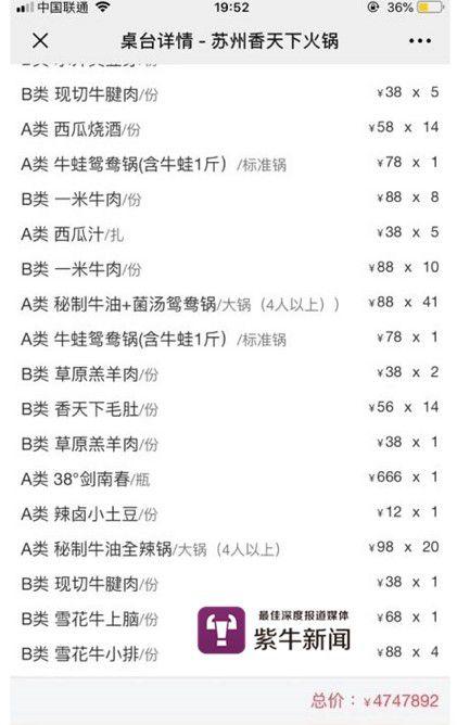 女子吃顿火锅账单474万 微信群聊发点单码出大事-4.jpg