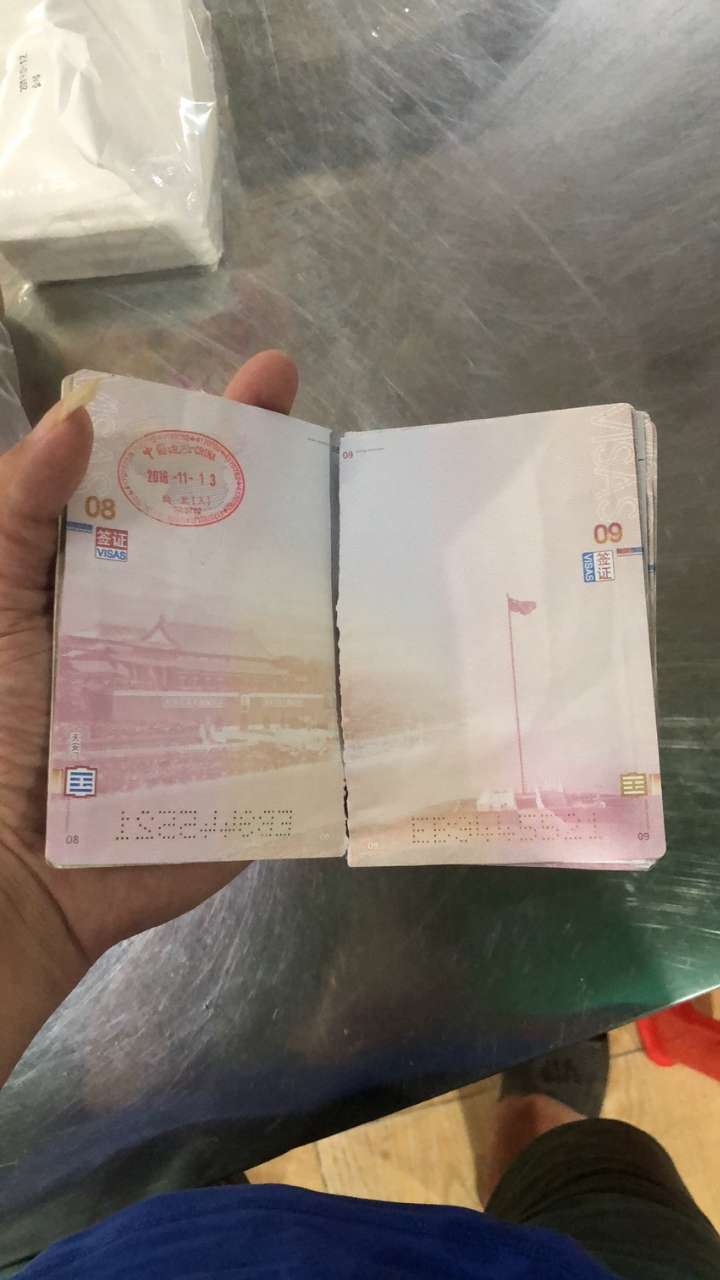 柬埔寨情侣遇害护照图片