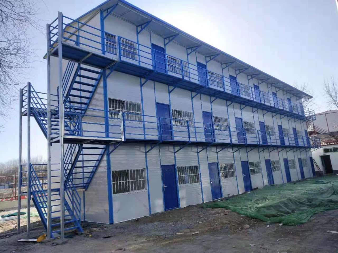 二手钢结构厂房活动房集装箱质量好价格便宜