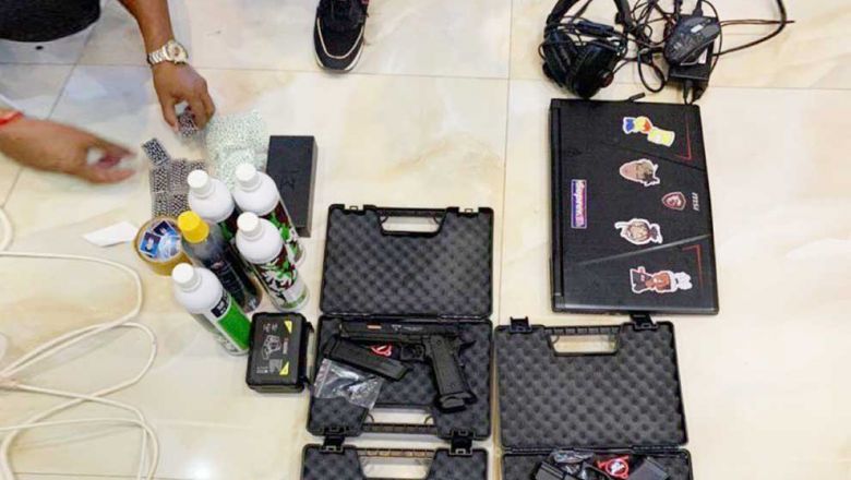police_seized_three_gas_pistols_four_bottles_of_gas_and_an_assortment_of_ammo_in.jpg