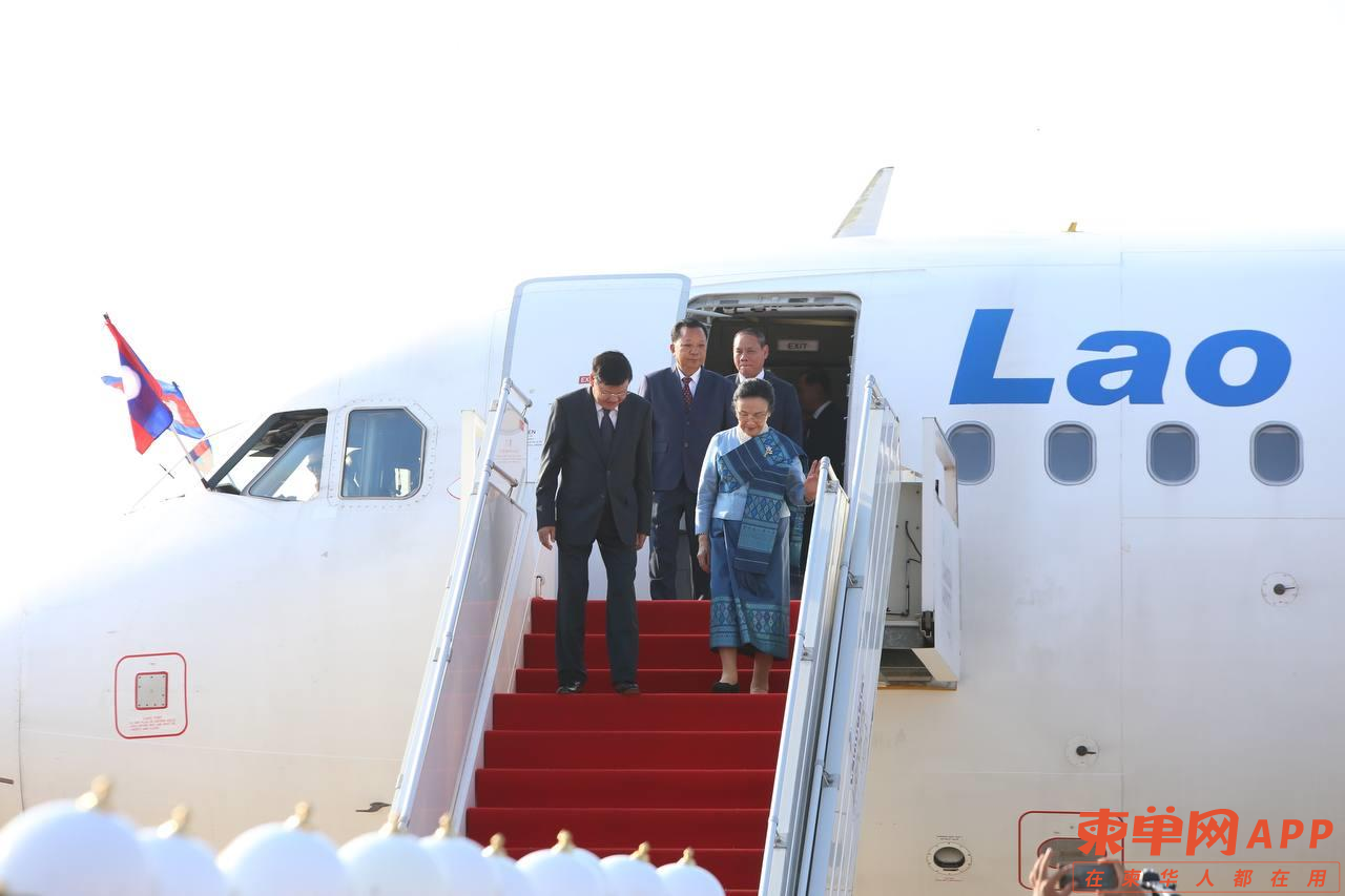 【组图】老挝国家主席访柬