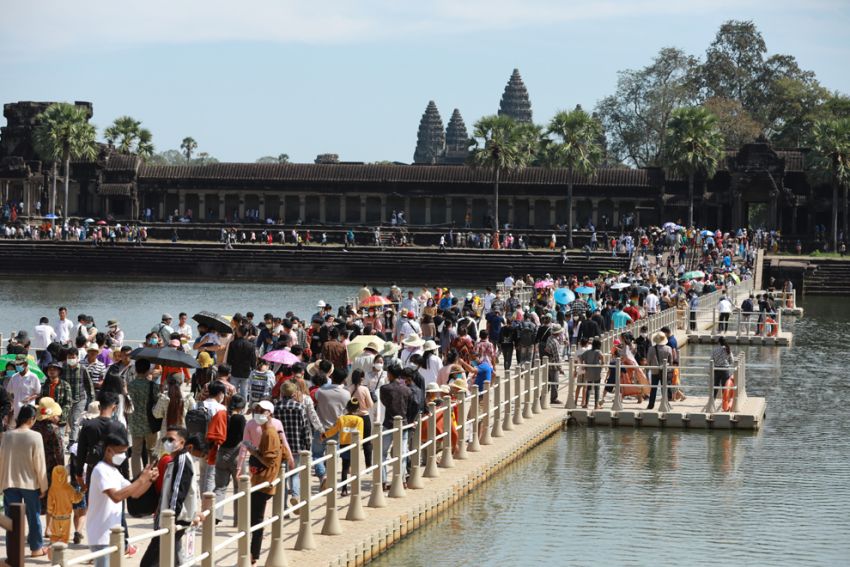 今年前4个月42万国际游客到访吴哥考古公园
