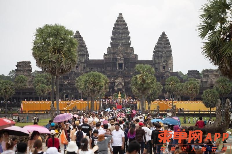 今年1月，吴哥窟门票收入452万美元