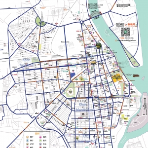 金边市区地图 PHNOM PENH CITY MAP