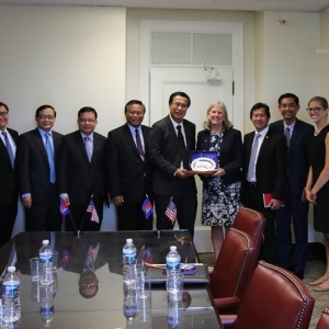 柬美高层官员会晤‧持续加强双边贸易