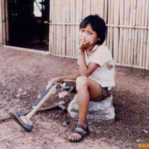 柬埔寨地雷村 排雷靠人踩