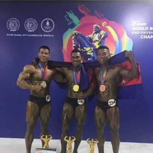 世界健美健身锦标赛‧柬3选手夺奖牌