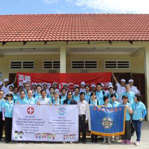 推动柬埔寨儿童健康计划 高雄荣民总院在茶省义诊