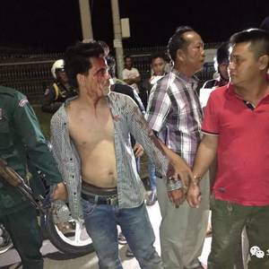 内政部警员“了不起”，把人打得头破血流！