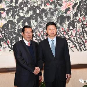 中国：洪森是好朋友，好伙伴