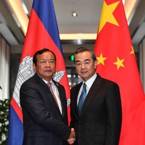 柬中外长会晤 共推澜湄流域经济发展带建设