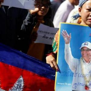 柬埔寨反对党领袖根索卡促请政府 确保大选自由公正