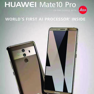 全面屏 安卓8.0系统 华为Mate 10 Pro在柬上市