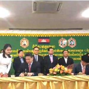 柬日签署援助协议致力改善柬5号公路