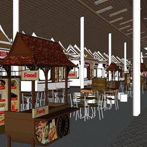 方侨生勋爵投资建立柬最大“饮食区”