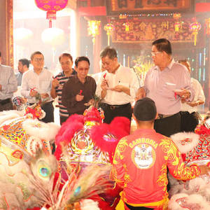 柬潮州会馆隆重举行酬神敬拜活动