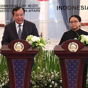 印尼和柬埔寨将在经贸投资旅游业加强双边关系