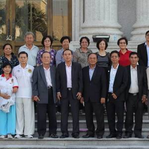 柬华理事总会康乐团 赖源心女士当选团长