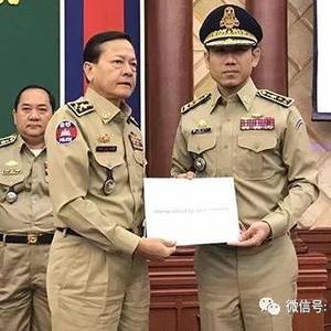 洪森总理女婿  正式出任警总署副总监