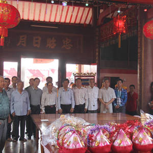 潮州会馆协天大帝庙元宵敬拜诸神