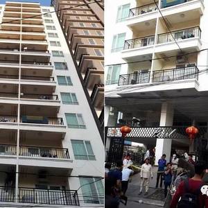 中籍男子从十五楼坠楼，当场死亡