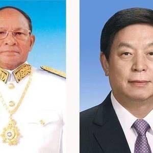 韩桑林电贺栗战书当选中国全国人大委员长