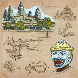我在吴哥窟玩拼图，山东大汉在柬埔寨恢复远古文明，修复国宝 ...