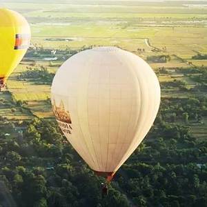 柬埔寨   暹粒热气球