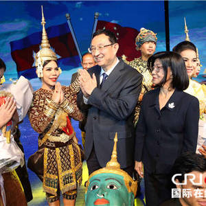 柬埔寨王家舞团精彩演出震撼中国观众