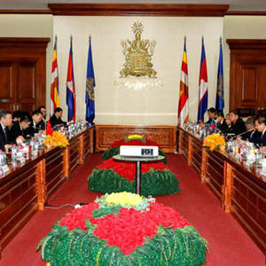 中柬执法合作部级会晤在金边举行