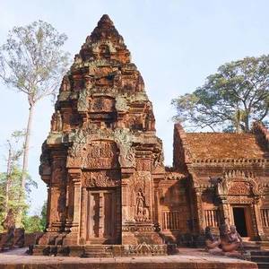 柬埔寨女王宫因雕刻太美总被贼惦记