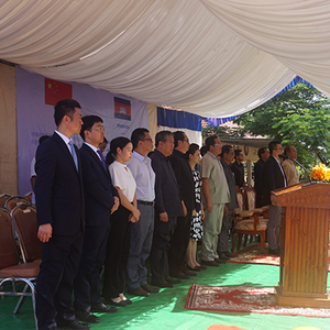 中国援助柬埔寨减贫示范合作项目